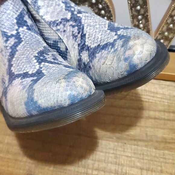 Dr. Martens Womens Flora Asciano Snake Print Chelsea Boot Sz 6 - Picture 7 of 12